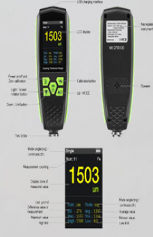 Coating Thickness DPI RZ-860 