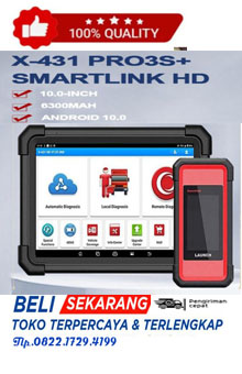 LAUNCH X431 Pro3S+ SmartLink HD Heavy Duty OBD2 12V & 24V Scanner Mobil